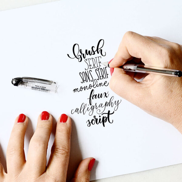 Onlinekurs Handlettering BASIC