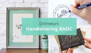 Onlinekurs Handlettering BASIC von Katja Haas PapierLiebe